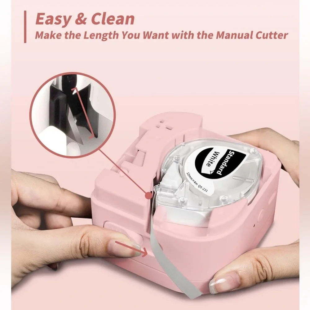 NEW Phomemo Label Maker Label Maker Machine with Tape P12, Portable Bluetooth
